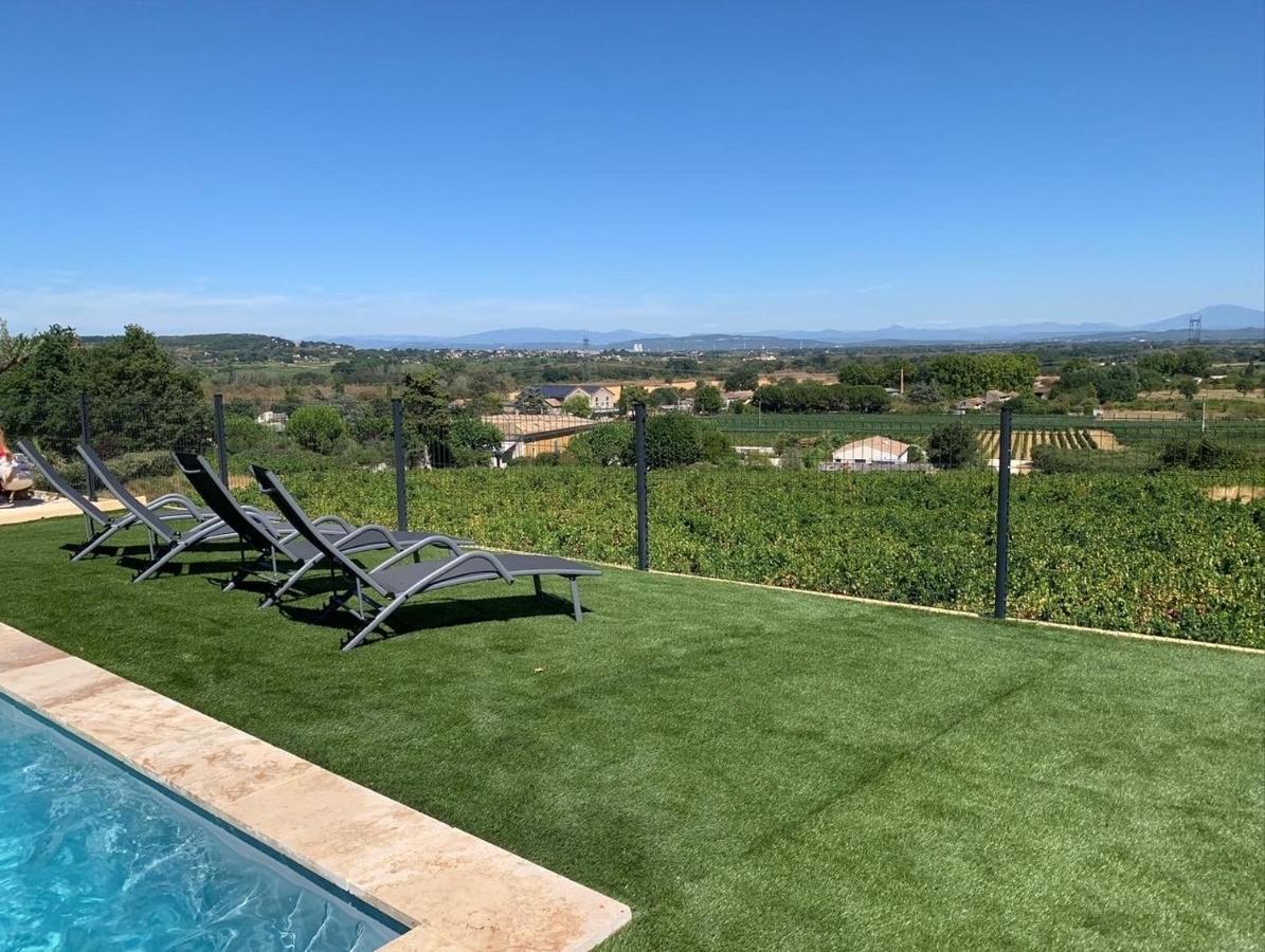 Domaine Forvent Bed & Breakfast Saint-Julien-de-Peyrolas ภายนอก รูปภาพ