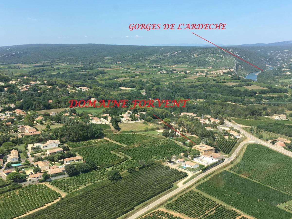 Domaine Forvent Bed & Breakfast Saint-Julien-de-Peyrolas ภายนอก รูปภาพ